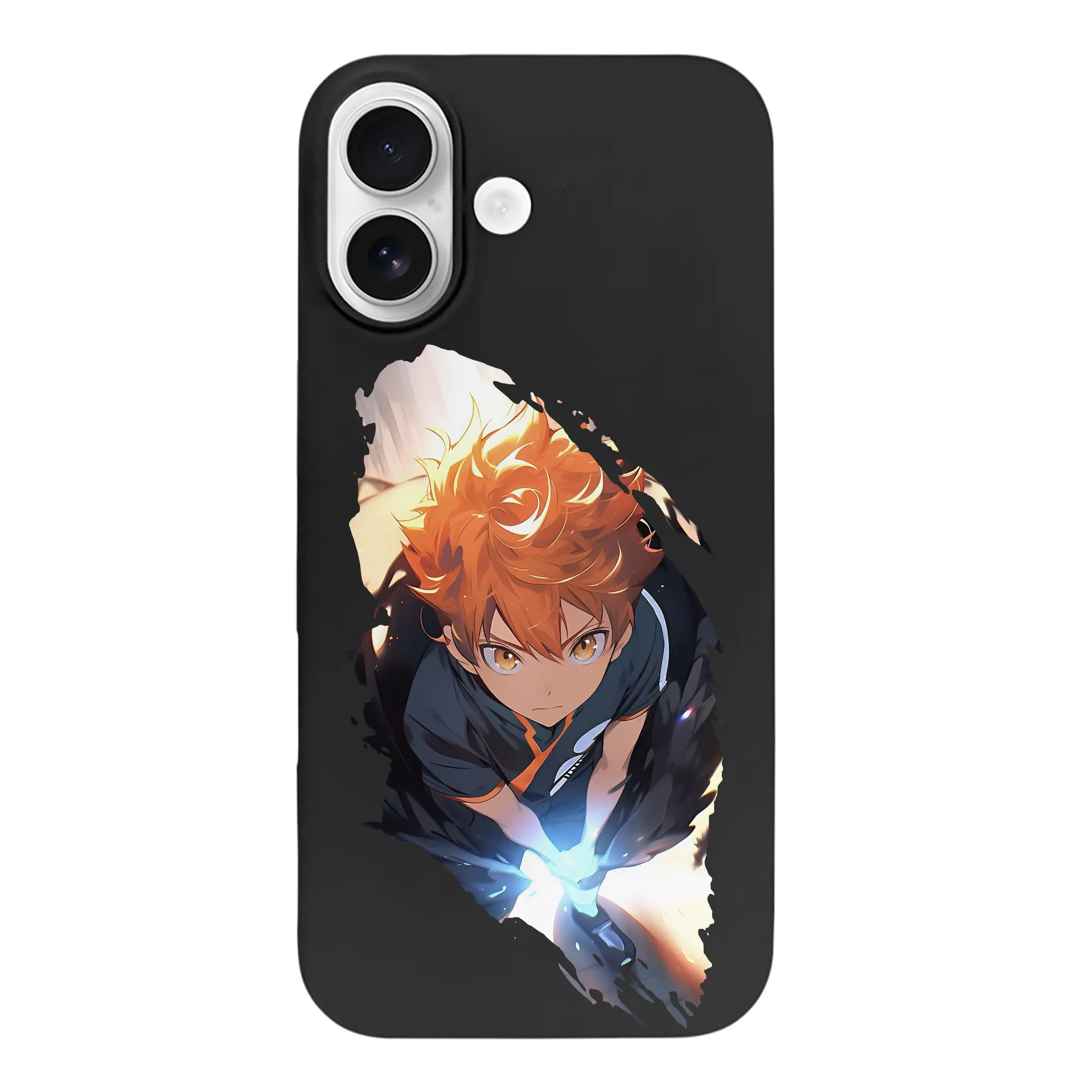 ハイキュー!! グッズ,日向翔陽 - iPhone 17 シリーズ シリコンケース 薄型 耐衝撃 指紋防止 ソフトタッチカバー 精密フィット 傷防止 保護ケース iPhone 17/17 Air/17 Pro/17 Pro Max 対応